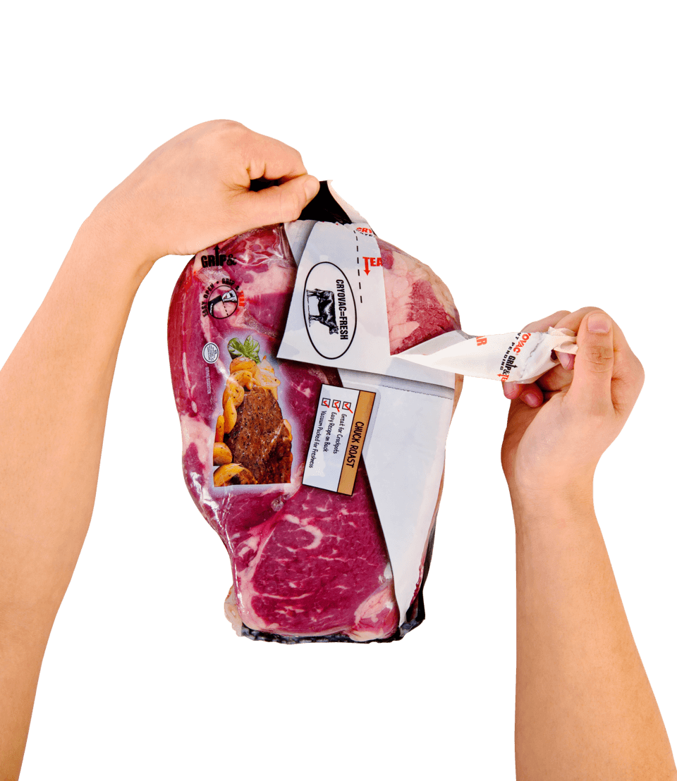 CRYOVAC® Grip & Tear® Easy-Open Shrink Bags resmî ürün görseli 5